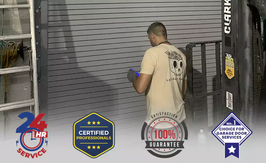 Garage Door Bottom Panel Repair in Mesquite, NV