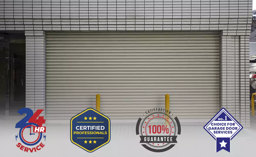 New Amarr Automatic Roll Up Garage Doors Installation in Mesquite, NV