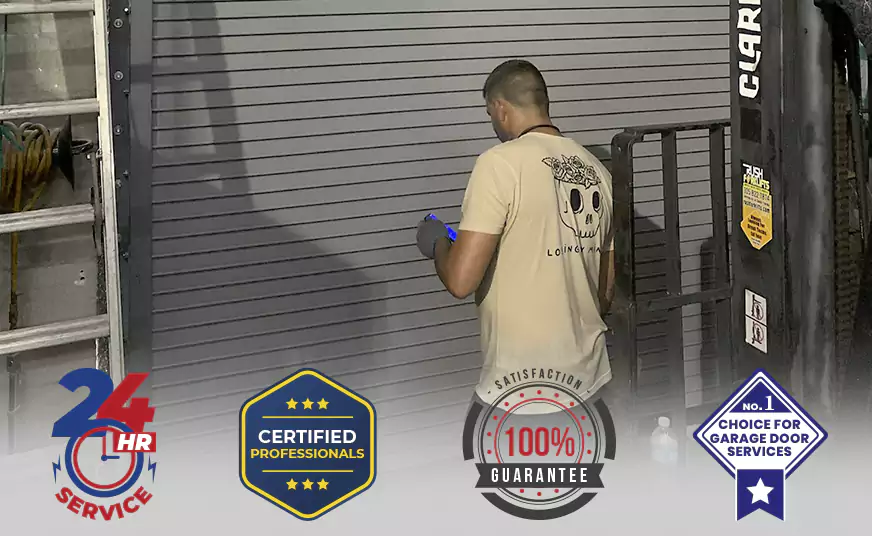 Single Track Garage Door Seal Replacement in Mesquite, NV